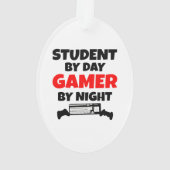 Gamer Student Ornament (achterkant)