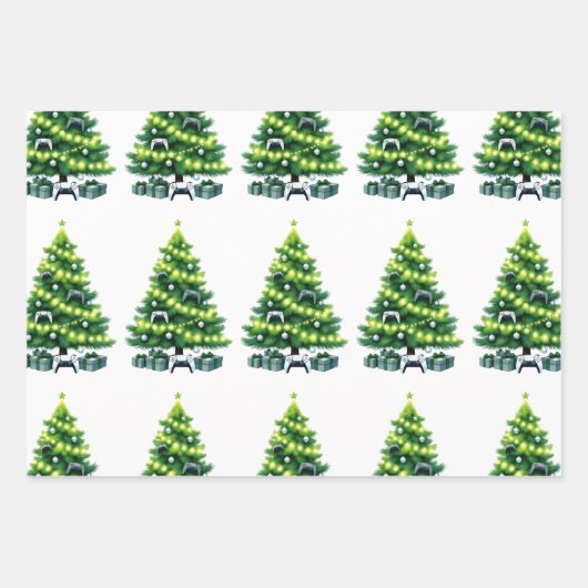 Gamer style Wrapping paper (Voorkant 3)