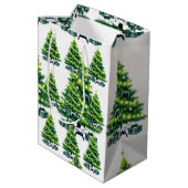 Gamer style Wrapping paper Medium Cadeauzakje (Achterkant Gekanteld)
