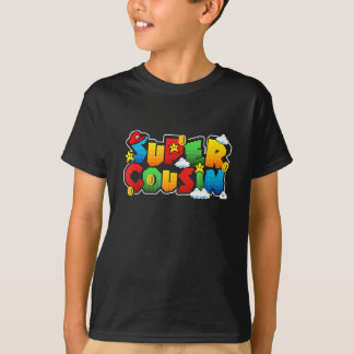 Gamer Super Neef Familie Matching T-shirt