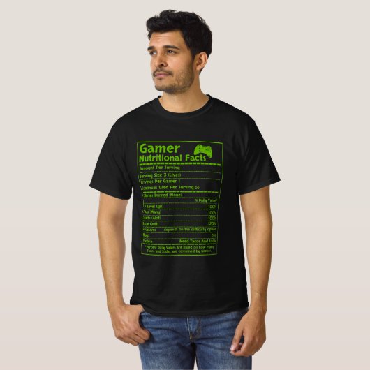 gamer T-shirt (Voorkant volledig)