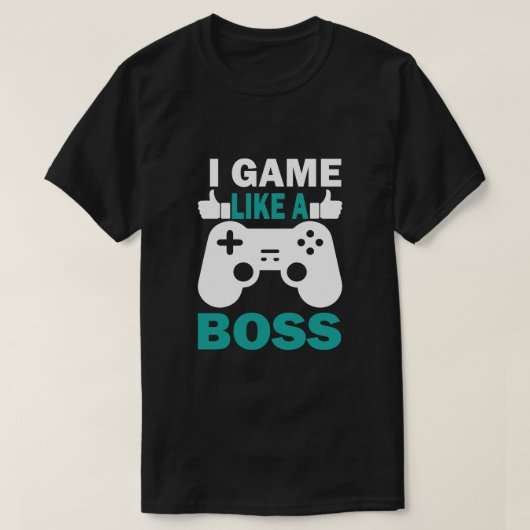 Gamer T-shirt Design (Design voorkant)