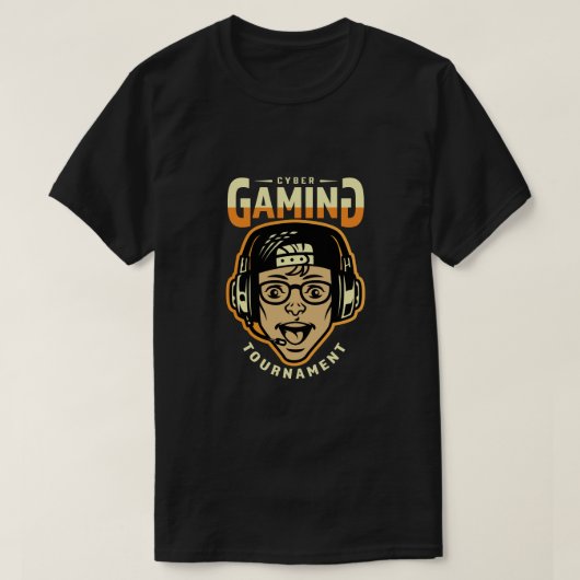 Gamer T-shirt Design (Design voorkant)
