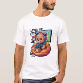 Gamer Teddy T-shirt (Voorkant)