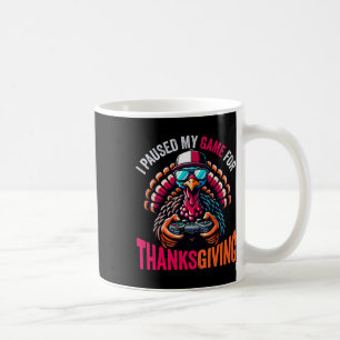 Gamer Thanksgiving Shirt Boys Kinder Videogame Gam Koffiemok