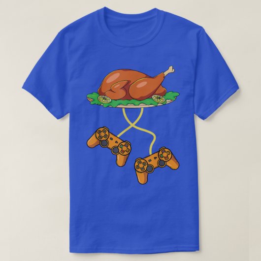 Gamer Thanksgiving Turkey Video Games Kinder Boys T-shirt (Design voorkant)