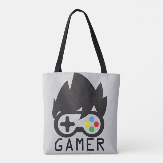 Gamer Tote Bag (Achterkant)