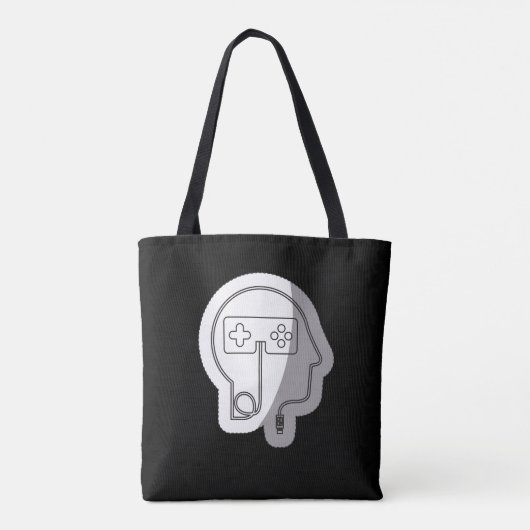 Gamer Tote Bag (Achterkant)