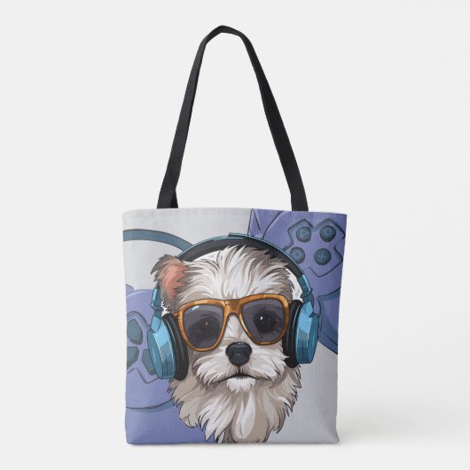 Gamer Tote Bag (Achterkant)