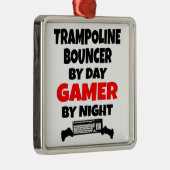Gamer Trampoline Uitsmijter Metalen Ornament (Rechts)