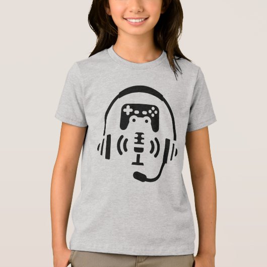 Gamer Tri-Blend Shirt (Voorkant)