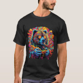 Gamer trippy beer t-shirt (Voorkant)