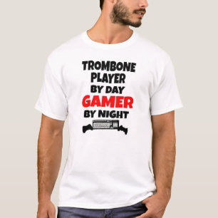 Gamer Trombone Player T-shirt