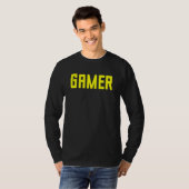 Gamer Trots RPG en Cool Video Gamer Meme 4 T-shirt (Voorkant volledig)
