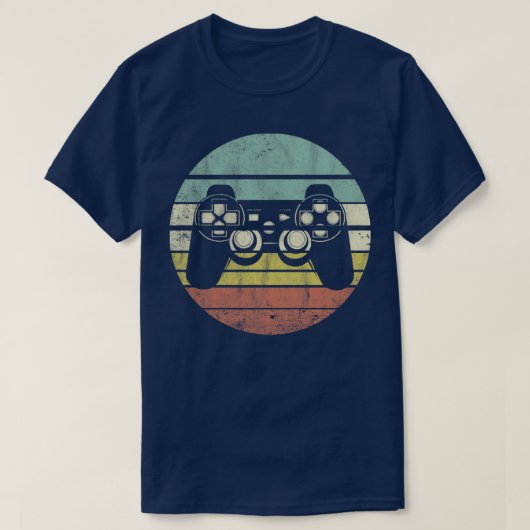 Gamer TShirt Retro Game Controller  Cadeaus voor (Design voorkant)