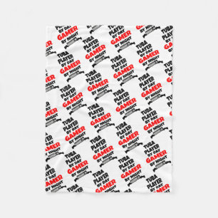 Gamer Tuba-speler Fleece Deken