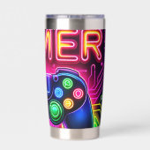 Gamer Tumbler Cup Geïsoleerde Drinkbeker (Achterkant)