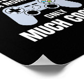Gamer Vader Als Een Gewone Vader - Videospel Vader Poster (Hoek)