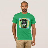 Gamer Vader T-shirt (Voorkant volledig)