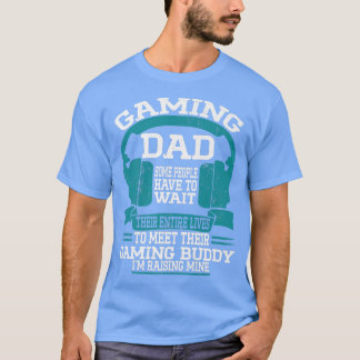 Gamer Vaderdag Funny Video Games Gaming Pa voor T-shirt