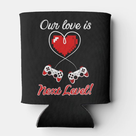 Gamer Valentijn Cozy Blikjeskoeler (Achterkant)