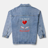 Gamer Valentijn Denim Jas Denim Jacket (Achterkant)