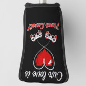 Gamer Valentijn Golf Club Hoesje Golfheadcover (Draai 90)