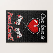 Gamer Valentijn Jigzaag Puzzle Legpuzzel (Horizontaal)