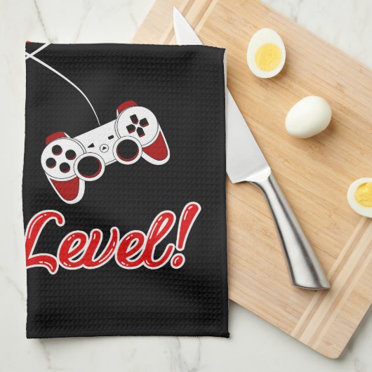 Gamer Valentijn Kitchen Towel Theedoek (Quarter Fold)