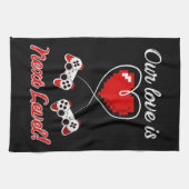 Gamer Valentijn Kitchen Towel Theedoek (Horizontaal)