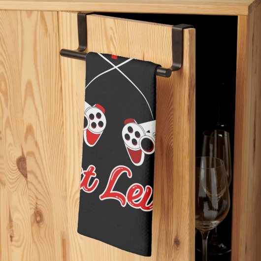 Gamer Valentijn Kitchen Towel Theedoek (Derde Gevouwen)