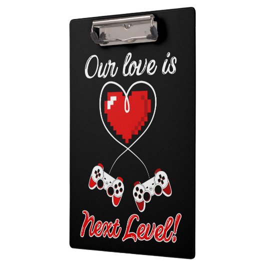 Gamer Valentijn Klembord (Links)