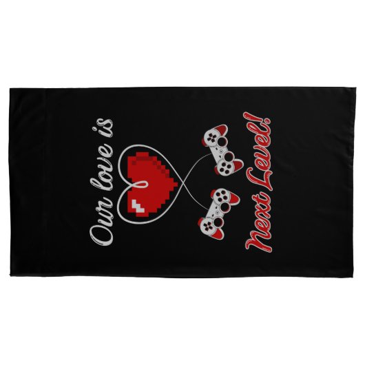 Gamer Valentijn Kussenslopen (Voorkant-Links)