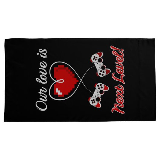 Gamer Valentijn Kussenslopen (Voorkant-Rechts)