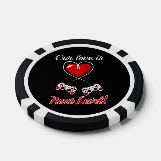 Gamer Valentijn Poker Chips (Enkel)