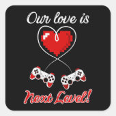 Gamer Valentijn Stickers (Voorkant)