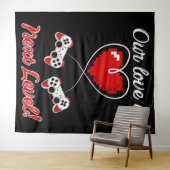 Gamer Valentijn Tapestry Wandkleed (In Situ (horizontaal))