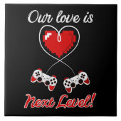 Gamer Valentijn Tegel Tegeltje (Voorkant)