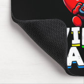 Gamer Valentines V For Video Games Boys Funny Hear Muismat (Hoek)