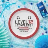 Gamer Verjaardag of Afstuderen Papieren Bordje (Feest)