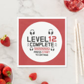 Gamer Verjaardag of Afstuderen Servet (Insitu)