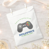 Gamer verjaardagsfeestje bedankzakje (Geknipt)