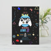 gamer-verjaardagskaart kaart (Staand voorkant)