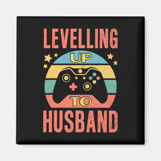 Gamer Verloving bruidegom verloofde bruiloft nivel Magneet