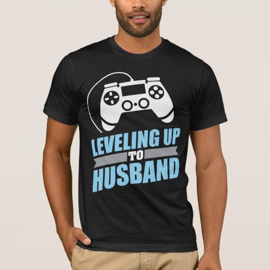 Gamer-Verloving tot echtgenoot T-shirt (Voorkant)