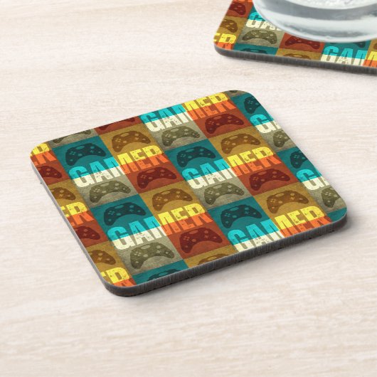 GAMER  VIDEO GAME CONTROLLER BIER ONDERZETTER (Linkerzijde)