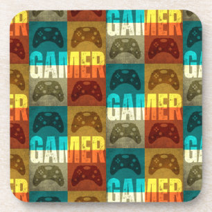 GAMER  VIDEO GAME CONTROLLER BIER ONDERZETTER