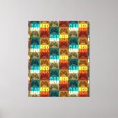 GAMER VIDEO GAME CONTROLLER CANVAS AFDRUK (Voorkant)