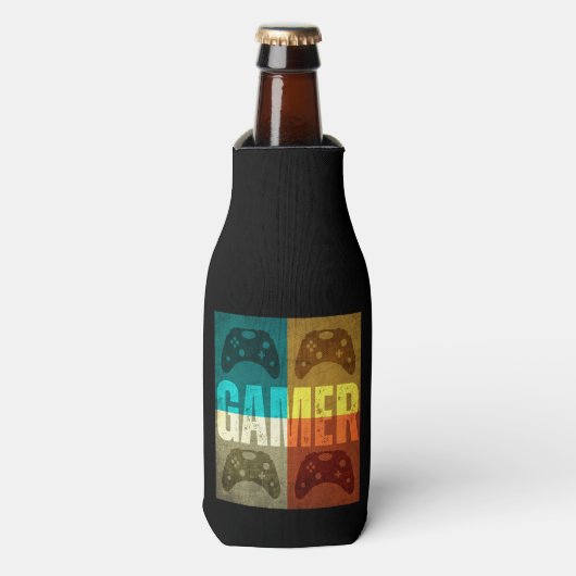 GAMER  VIDEO GAME CONTROLLER FLESJESKOELER (Fles Voorkant)