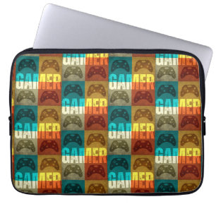 GAMER  VIDEO GAME CONTROLLER LAPTOP SLEEVE